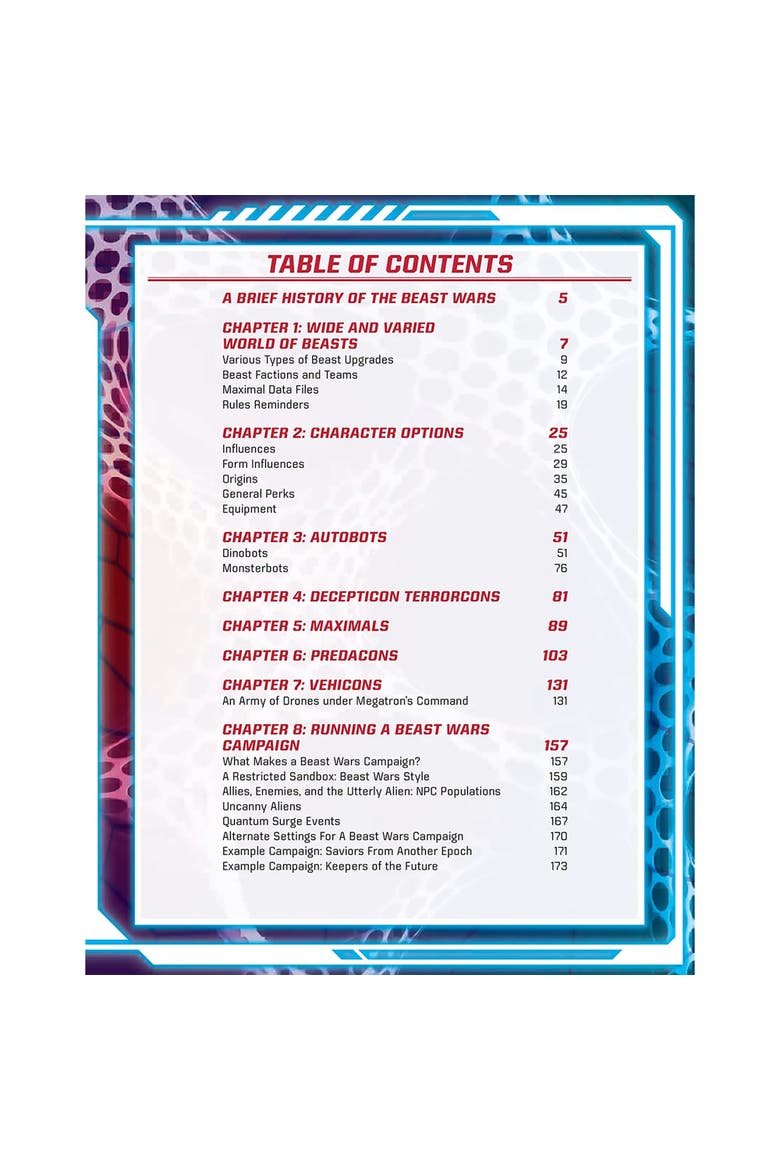 Transformers Rpg Technorganic Secrets Sourcebook, Alternate, color, Multicolored