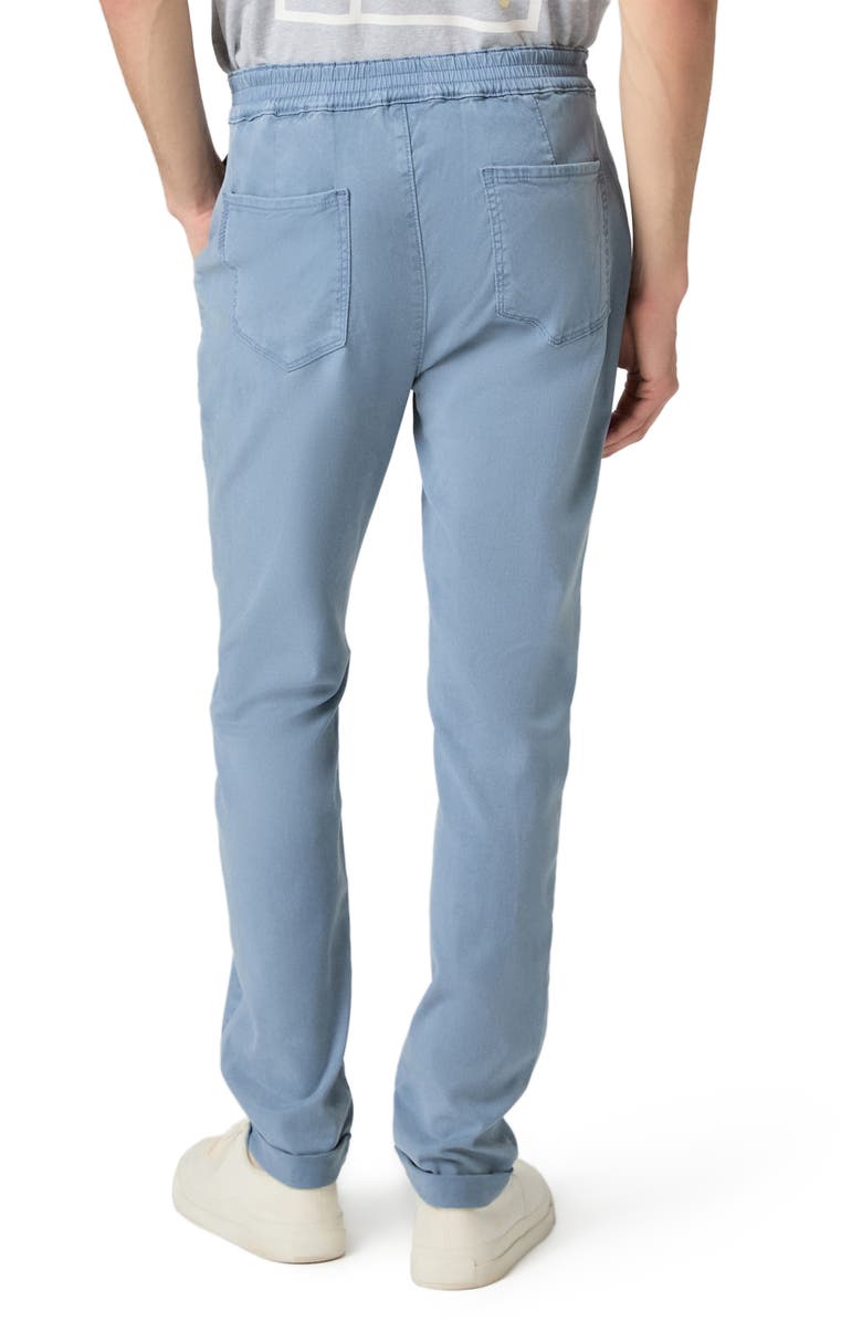 PAIGE Fraser Drawstring Tapered Brushed Twill Pants, Alternate, color, Vintage Lakeside