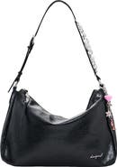 Desigual Square Faux Leather Shoulder Bag