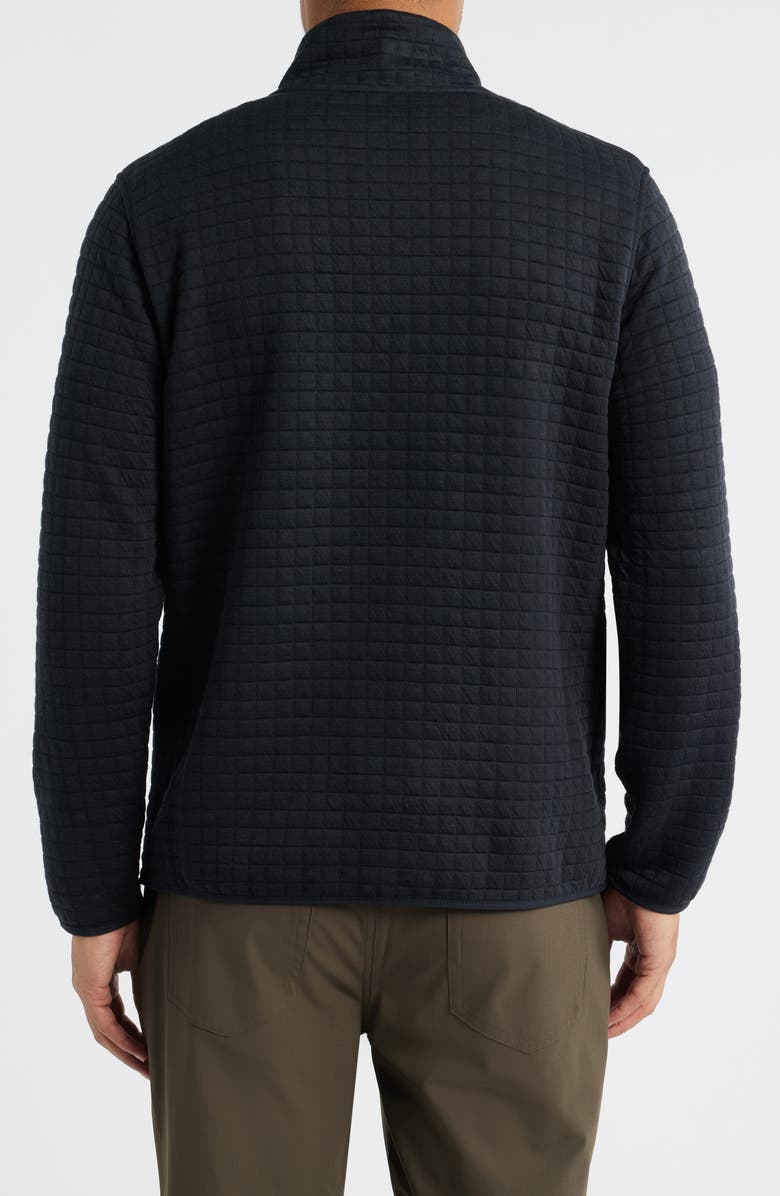 Free Fly Downvalley Quilted Quarter Zip, Alternate, color, Black