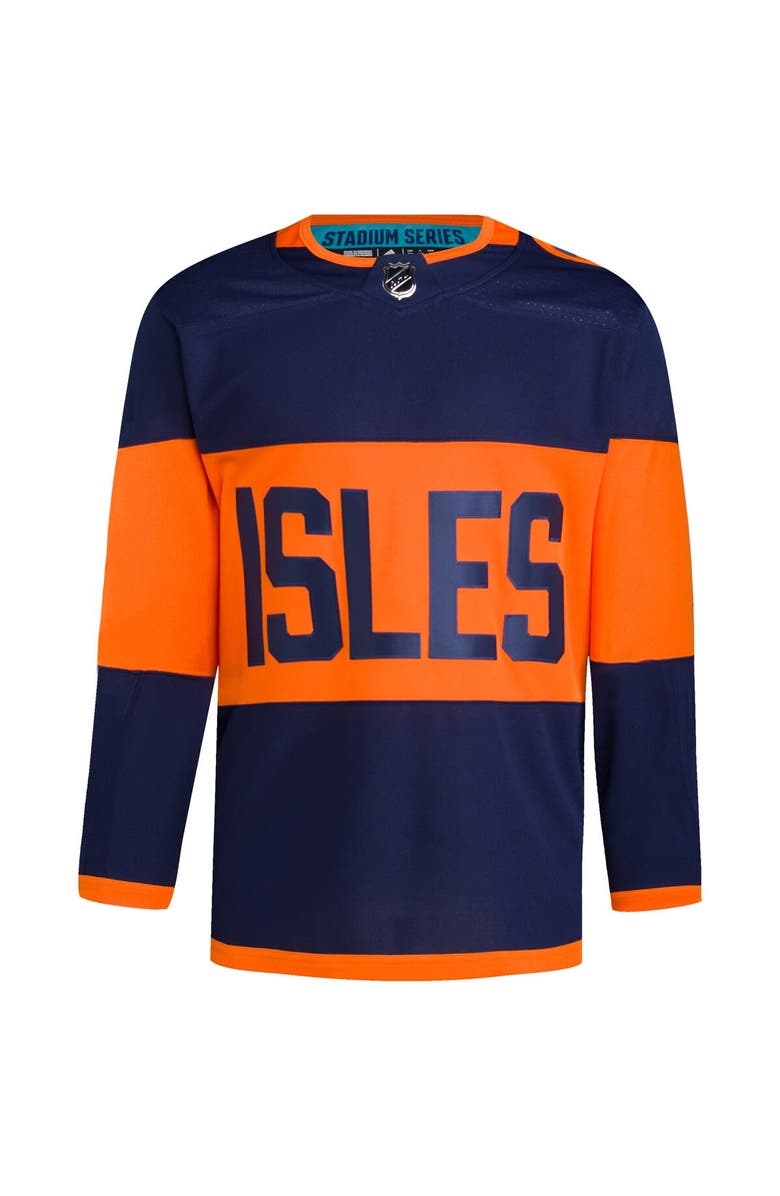 adidas Men's adidas  Navy New York Islanders 2024 NHL Stadium Series Primegreen Authentic Jersey, Alternate, color, 