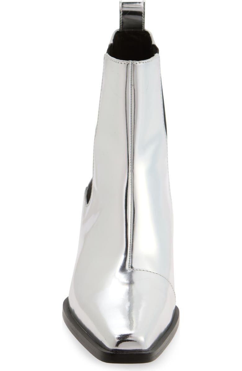 rag & bone Joni Chelsea Bootie, Alternate, color, Silver
