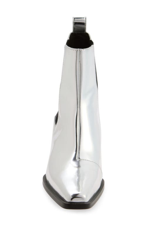 Rag & Bone Joni Chelsea Bootie In Silver