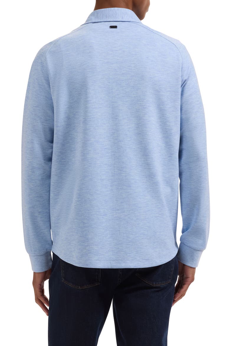 Soft Touch Snap-Up Shirt, Alternate, color, AIR BLUE