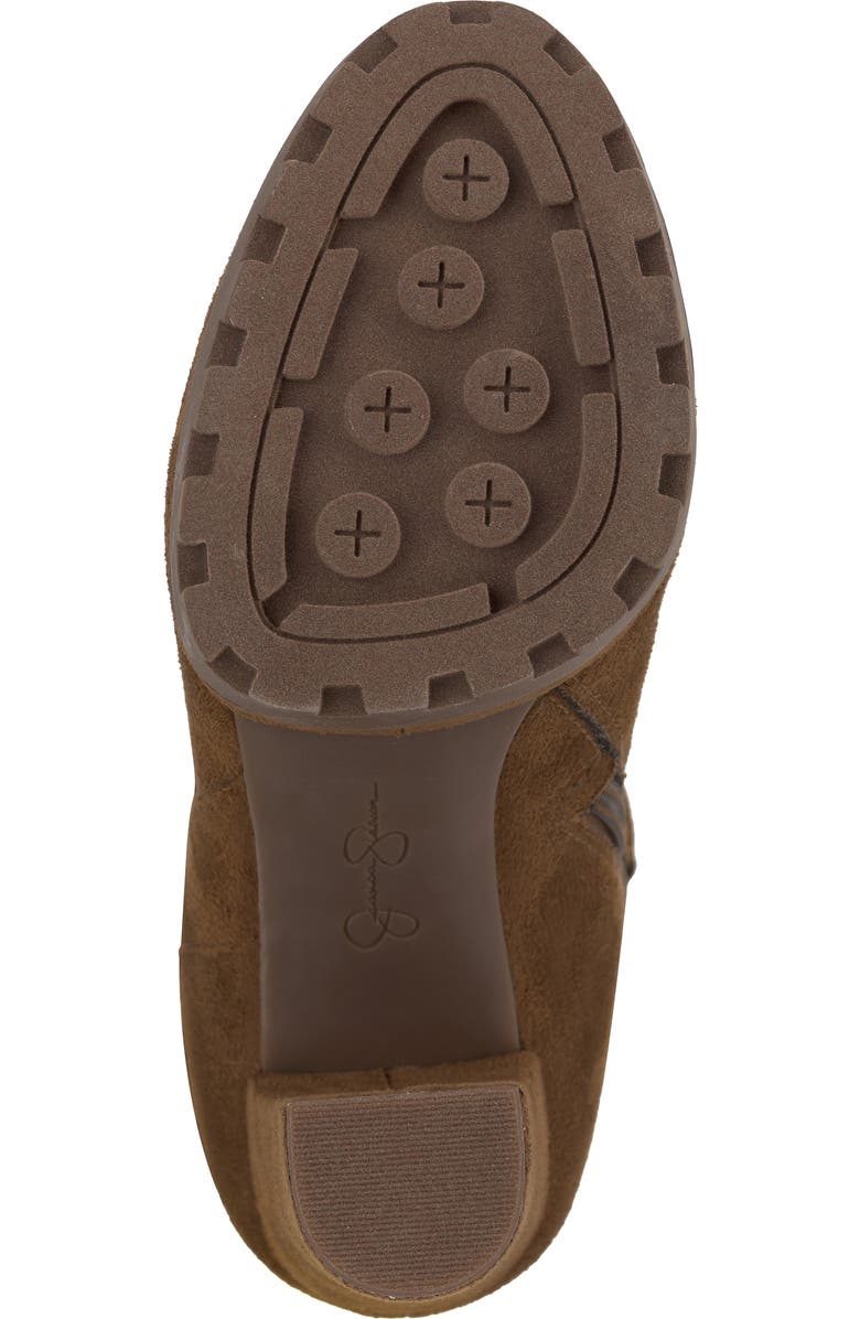 Jessica Simpson Imerald Faux Shearling Knee High Platform Boot, Alternate, color, Safari Brown