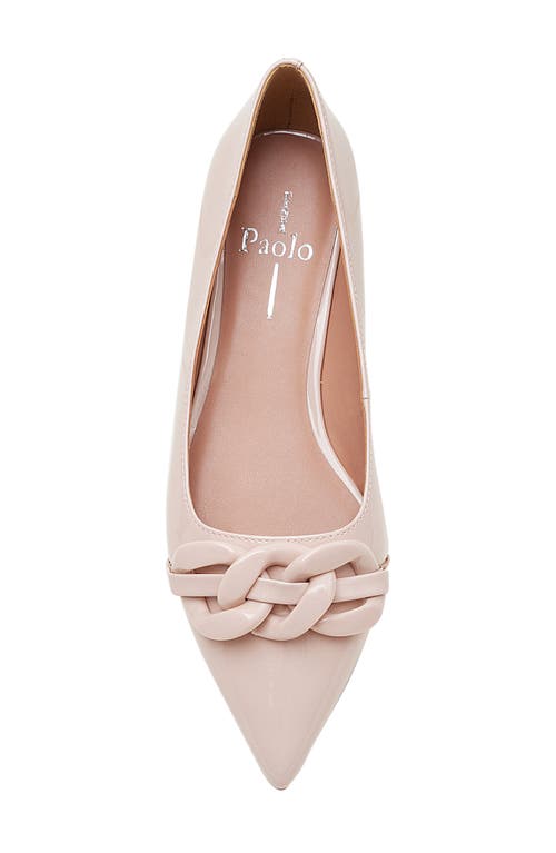 Linea Paolo Nora Pointed Toe Flat In Pink