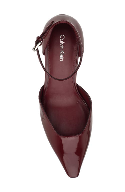 Calvin Klein Nalene Ankle Strap Pump