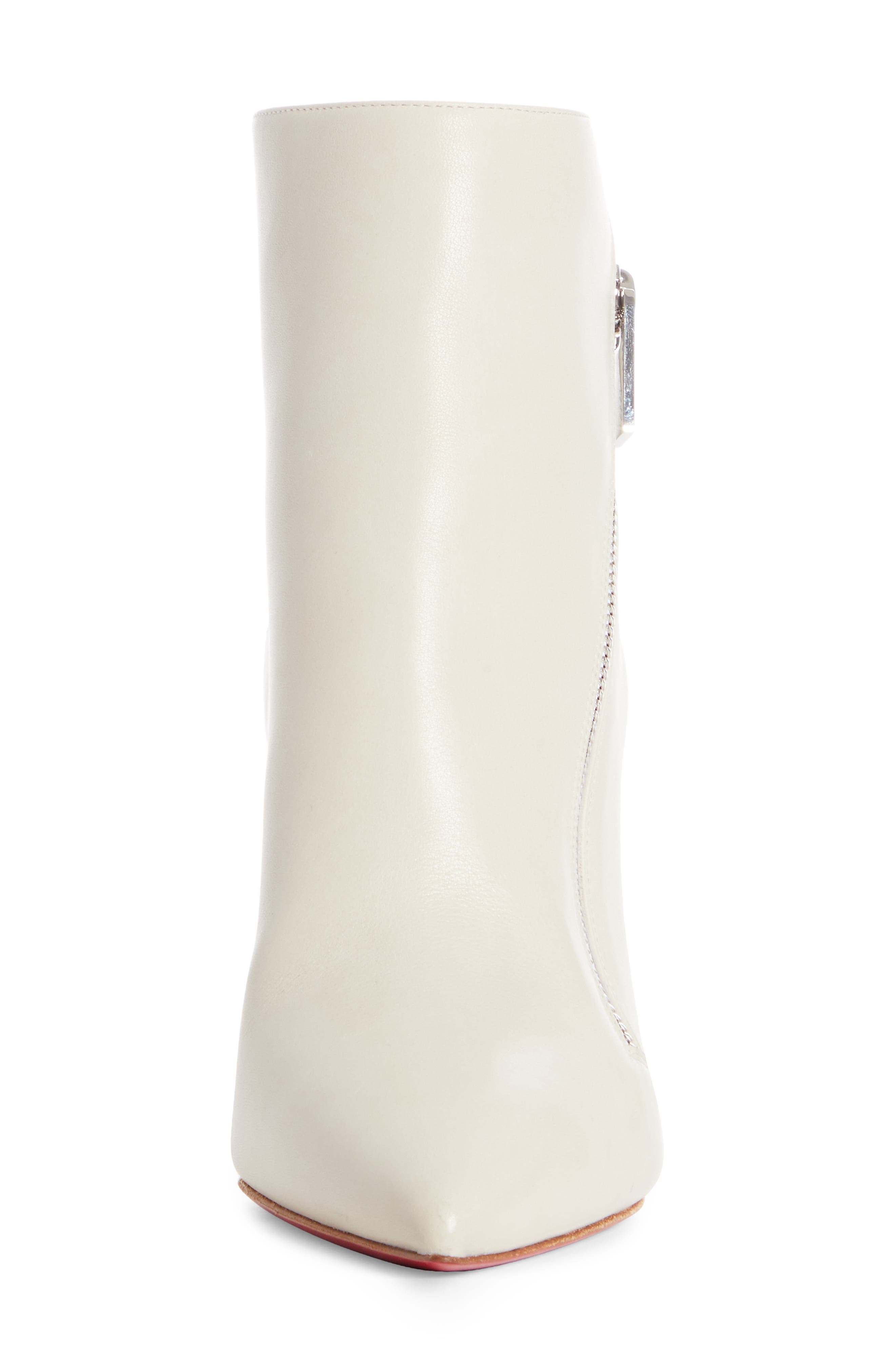 Birgikate Stiletto Bootie, Alternate, color, WHITE