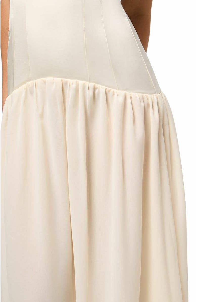 WeWoreWhat Strapless Corset Gown, Alternate, color, 