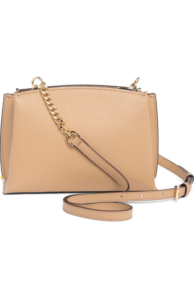 MICHAEL Michael Kors Medium Ruby Leather Crossbody Bag, Alternate, color,