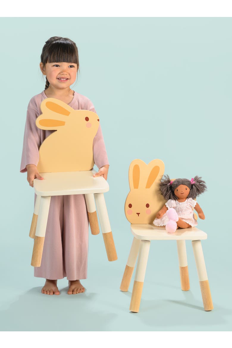 Bunny Table and Chair Set, Alternate, color, Multi-color