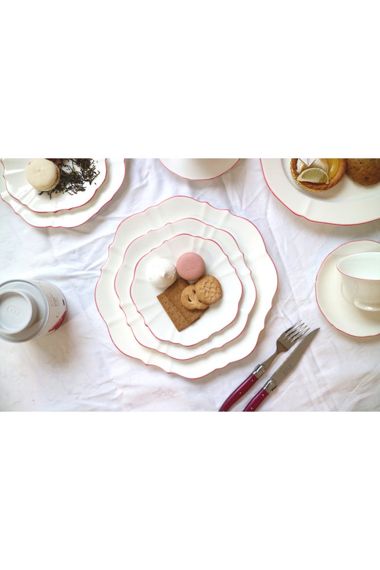 Amelie Dinner Plate, Alternate, color, Roseate