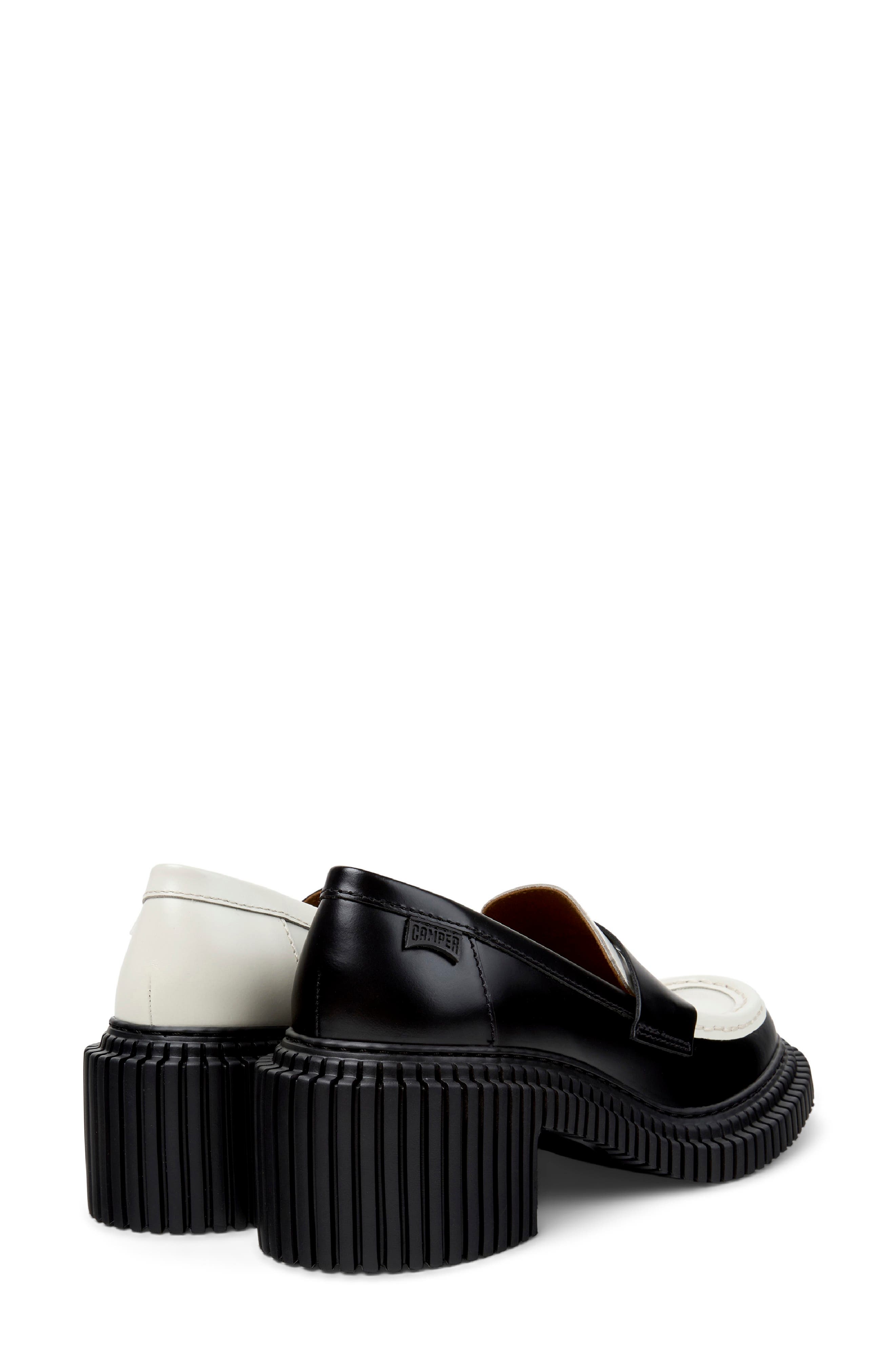 Pix London Penny Loafer, Alternate, color, MULTI - BLACK