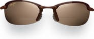 Maui Jim Makaha 64mm Polarized Oversize Round Sunglasses