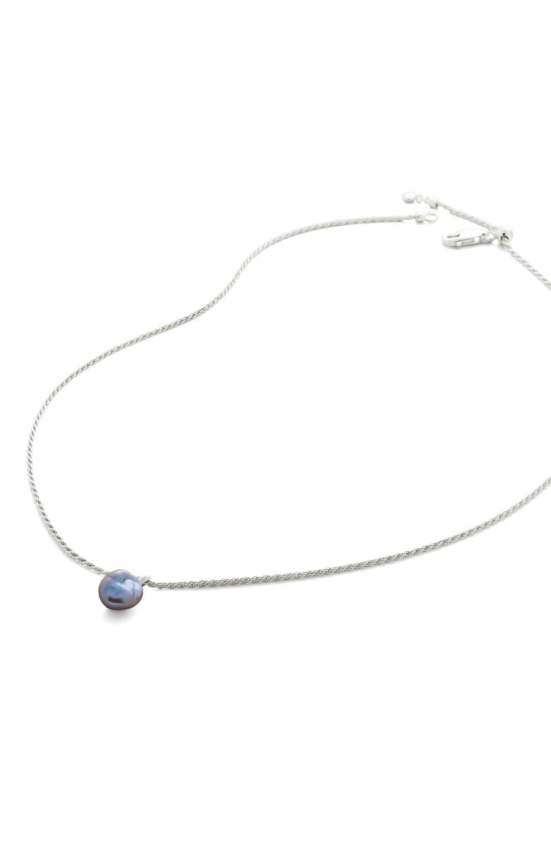Monica Vinader Nura Keshi Pearl Pendant, Alternate, color, 