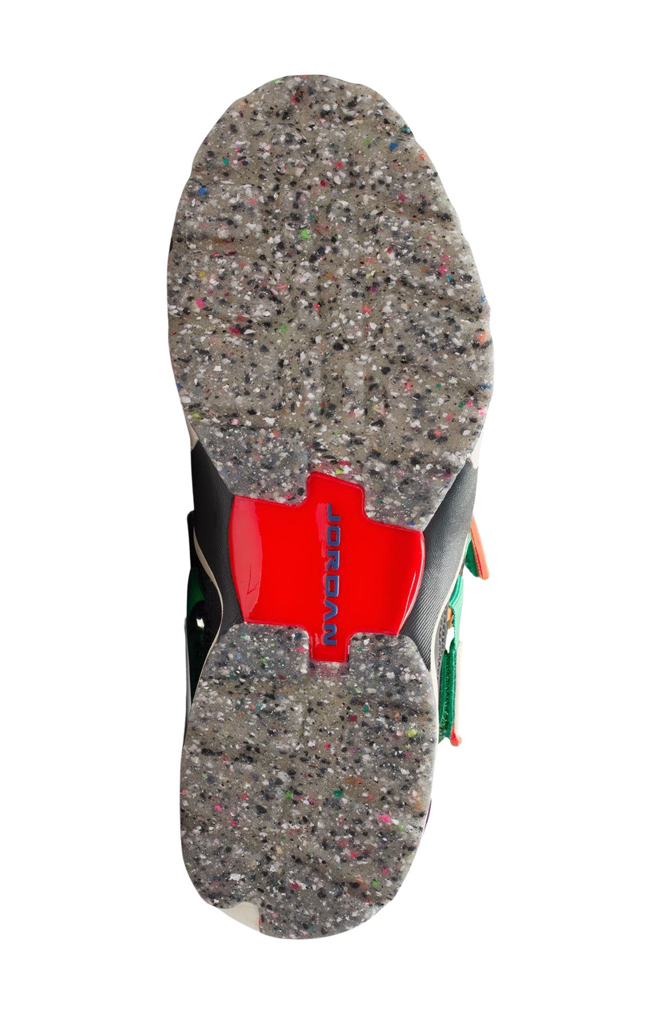 Jordan Trunner LX Sneaker, Alternate, color, Black/ White/ Milk/ Orange