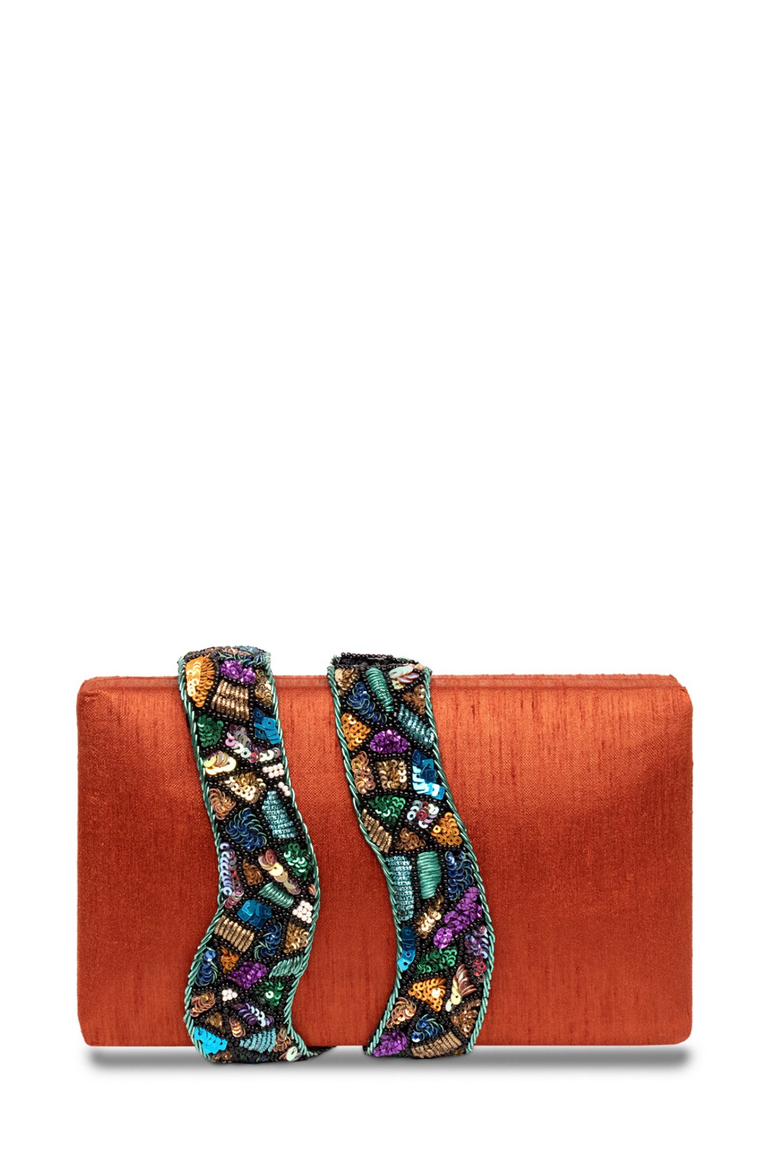 Kaa Clutch, Alternate, color, Spice