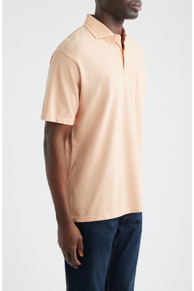 Everyday Piqué Pocket Polo, Alternate, color, COSMIC PEACH