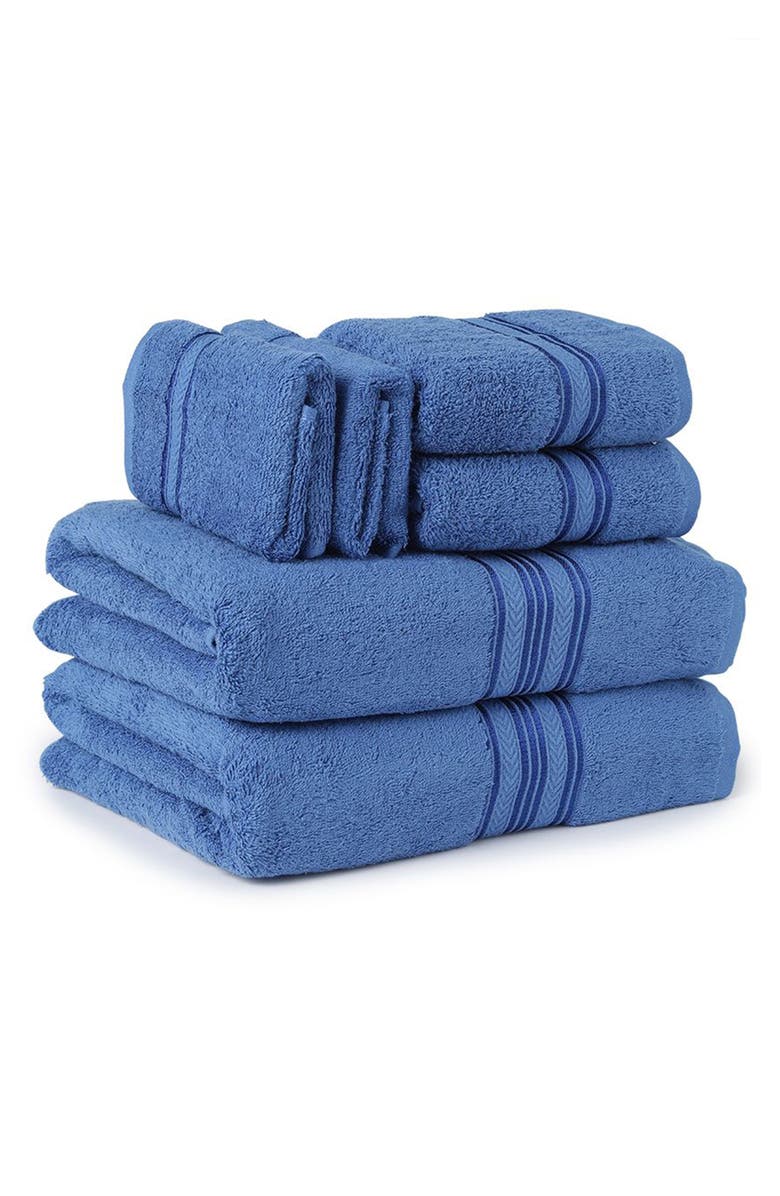 Luxury Home 6-Piece Cotton Towel Set, Alternate, color, 