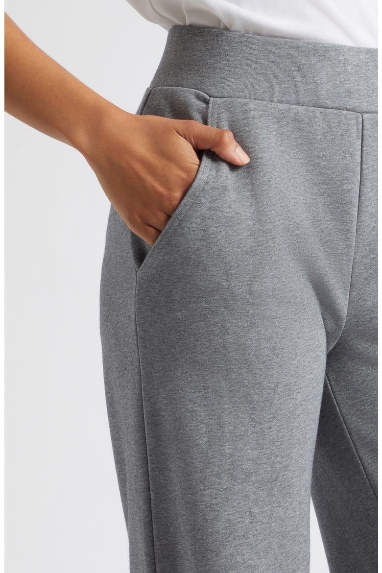 Saunder Wide Leg Pants, Alternate, color, HEATHER GREY