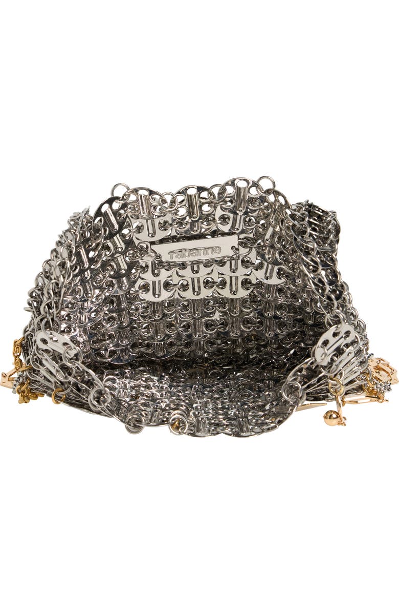 Rabanne 1969 Nano Iconic Tassel Shoulder Bag, Alternate, color,