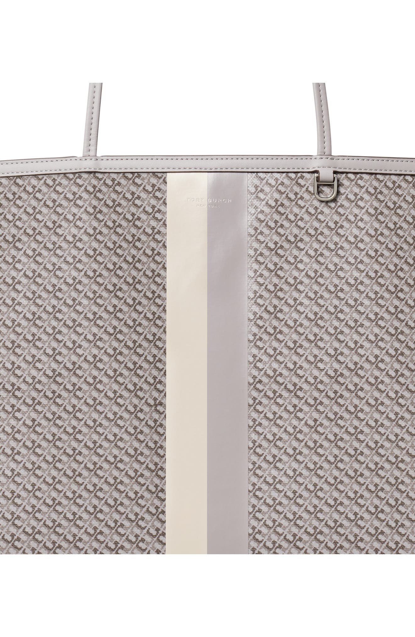 The Racer Tote, Alternate, color, FROST GRAY PRINTED