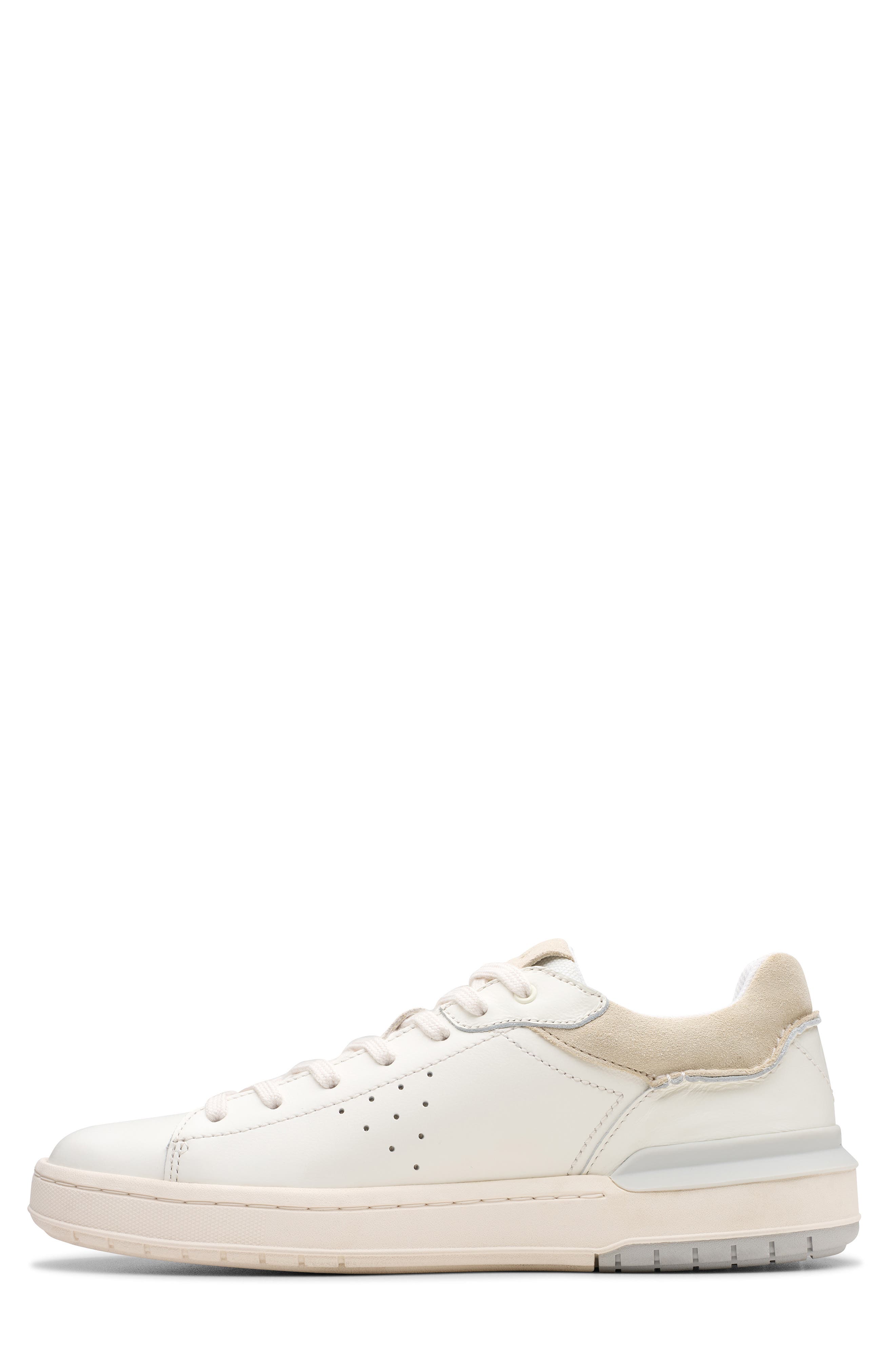 Courtlite2 Run Sneaker, Alternate, color, WHITE LEATHER