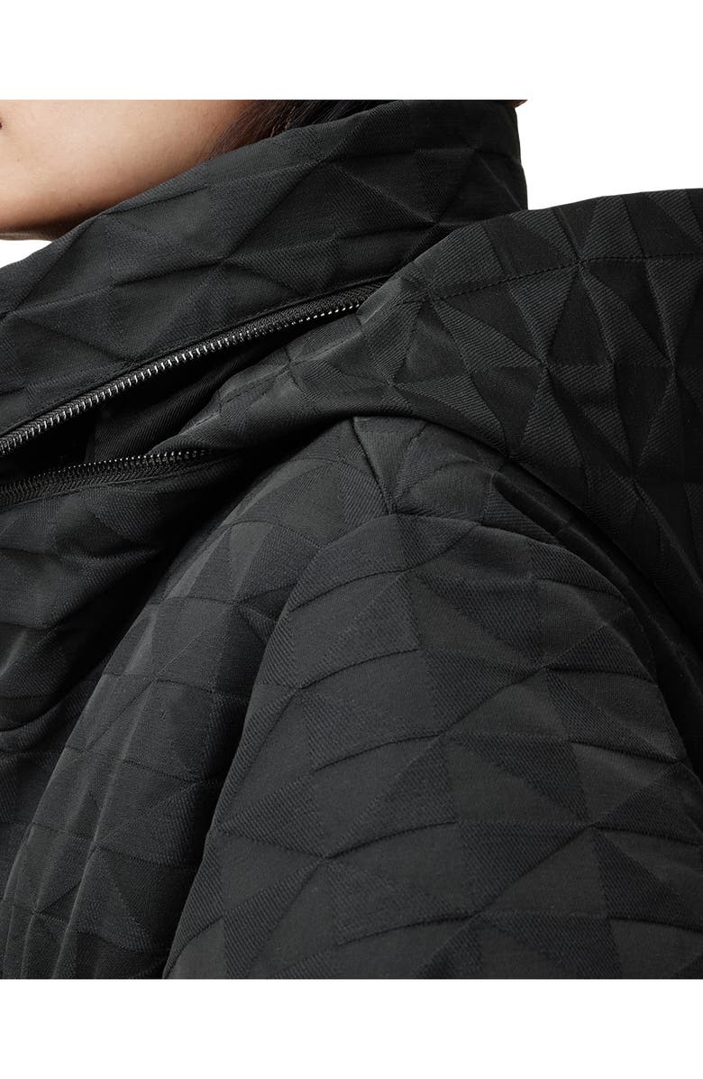 AllSaints Peckham Geometric Jacquard Puffer Jacket, Alternate, color,