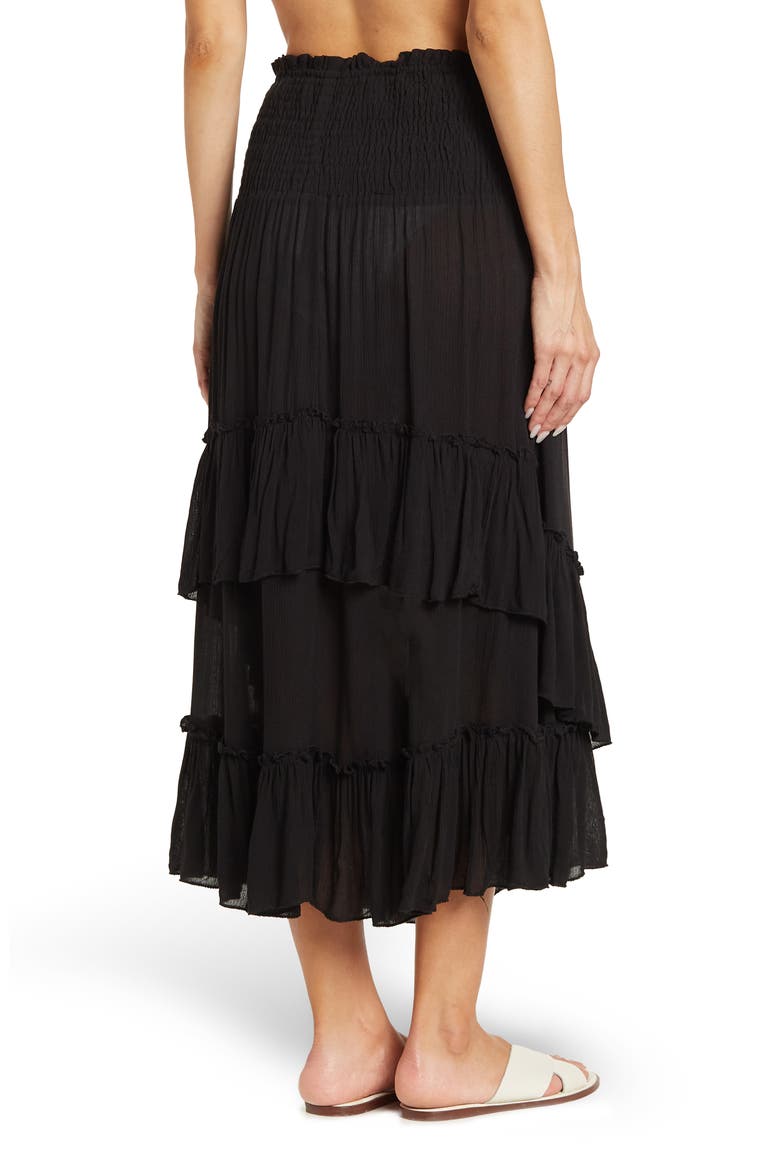 Convertible Maxi Skirt/Dress, Alternate, color, BLACK
