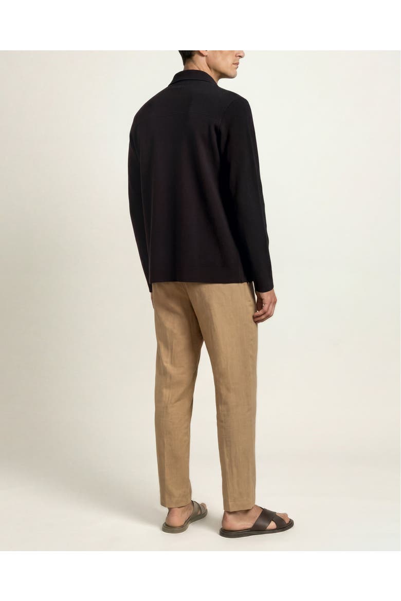Brigg Merino Relaxed Merino Wool Jacket, Alternate, color, ESPRESSO