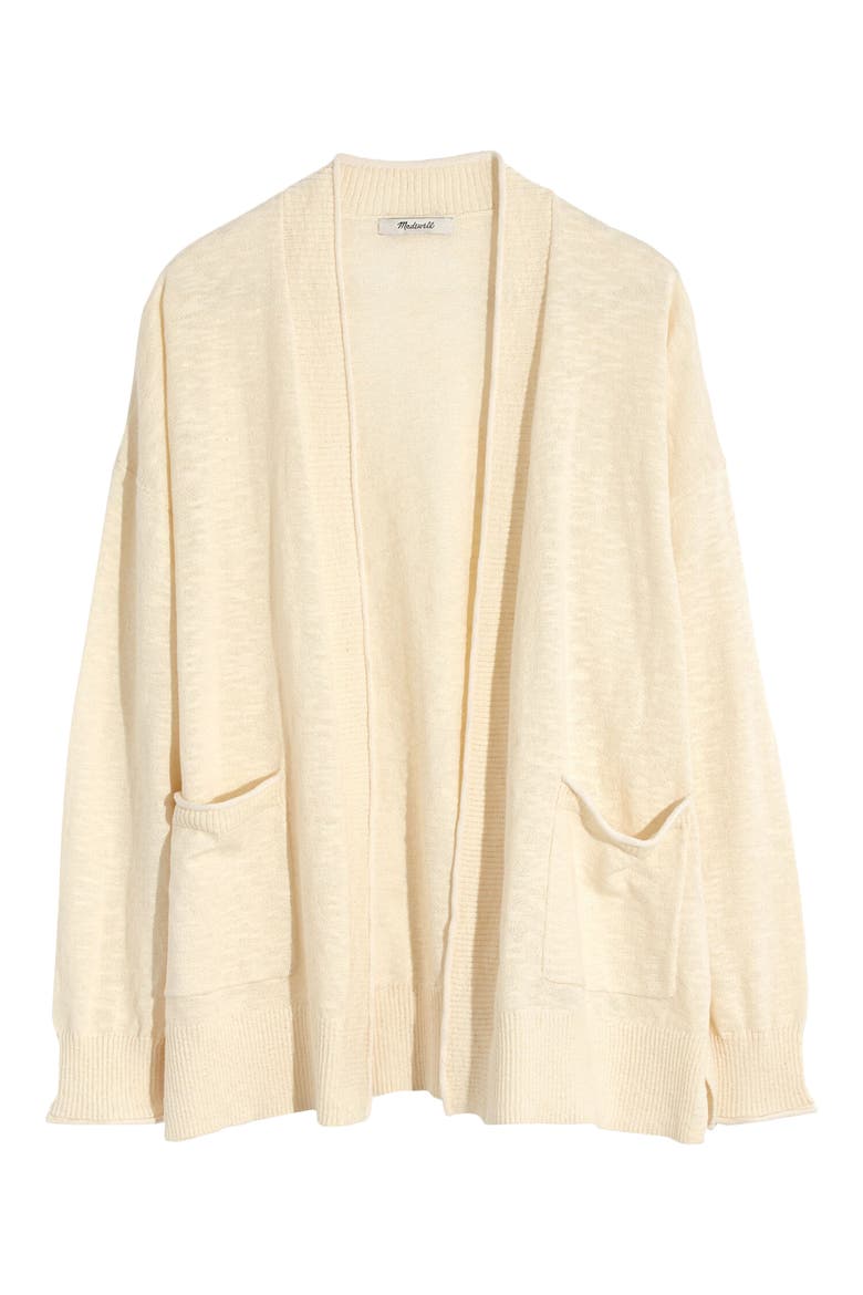 Bradley Cardigan Sweater, Alternate, color, ANTIQUE CREAM