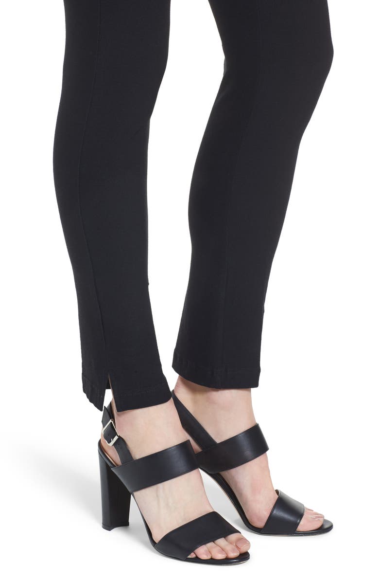 Ming Wang Slit Ankle Pants, Alternate, color, 