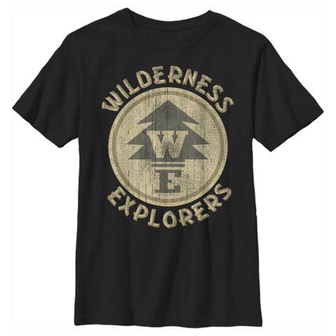 Boy's Up Wilderness Explorer Badge  Graphic T-Shirt