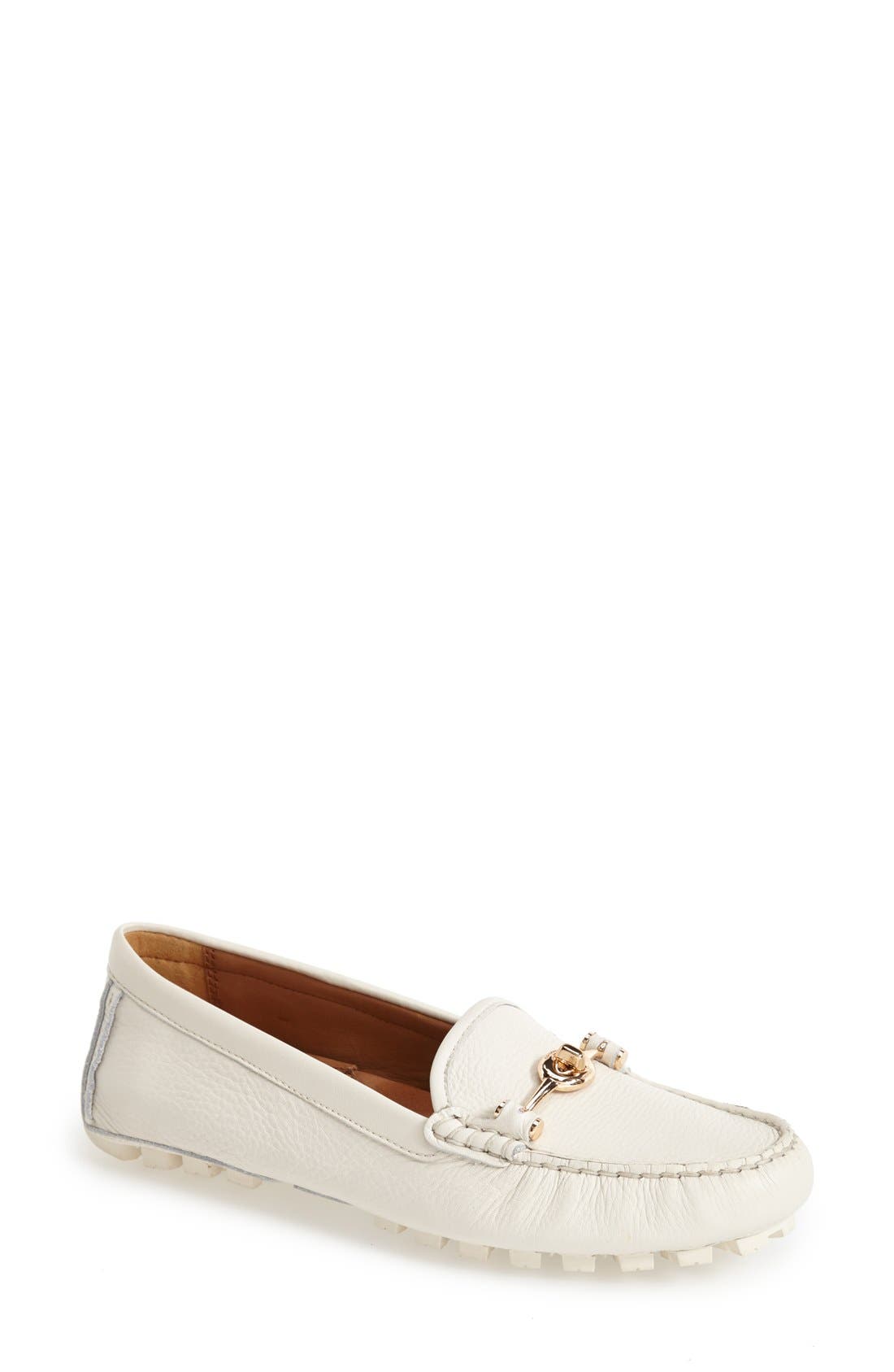'Arlene' Loafer, Main, color, CHALK