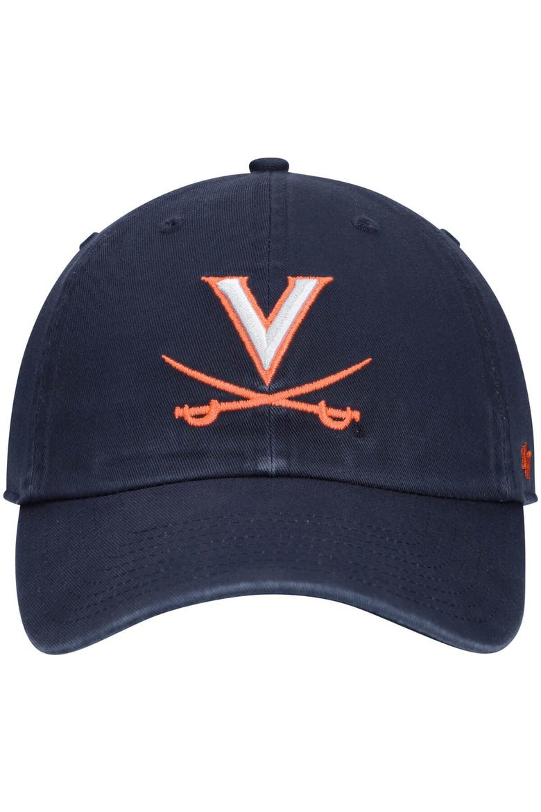 Men's '47 Navy Virginia Cavaliers Clean Up Adjustable Hat, Alternate, color, Navy