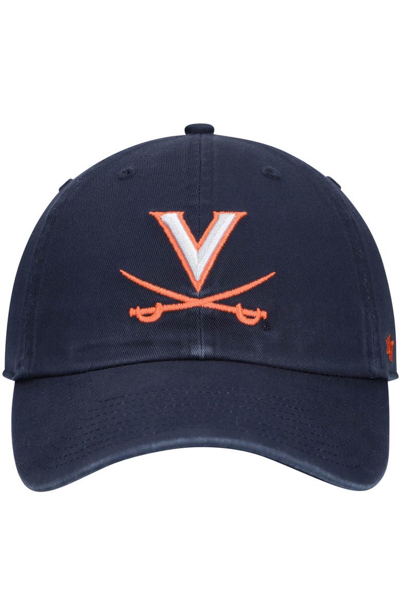 '47 Men's '47 Navy Virginia Cavaliers Clean Up Adjustable Hat, Alternate, color, 
