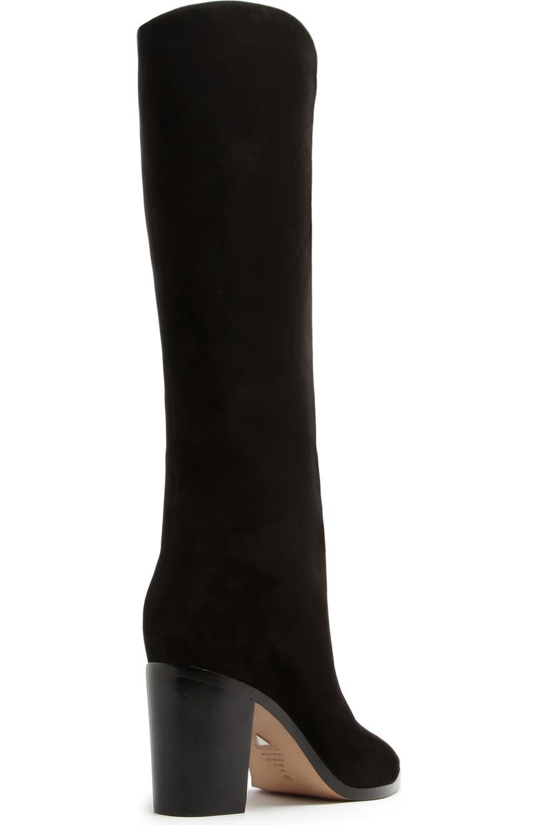Schutz Maryana Pointed Toe Block Heel Knee High Boot, Alternate, color,