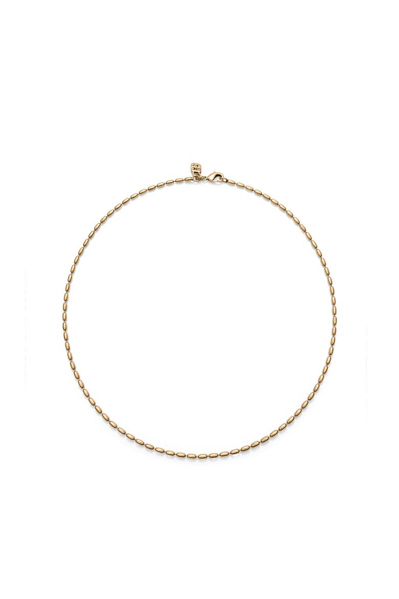 Twist of Love Necklace, Main, color, Gold