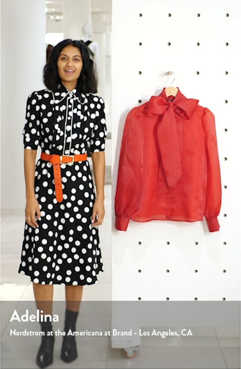 x Atlantic-Pacific Bow Collar Blouse, sales video thumbnail