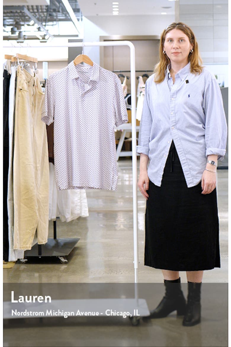 Versa Botanic Print Performance Polo video