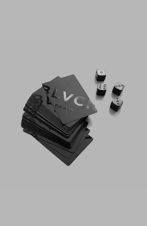 Playing Cards - Batman x Blvck Blvckout Bundle (2 Card Packs + 4 Dice)