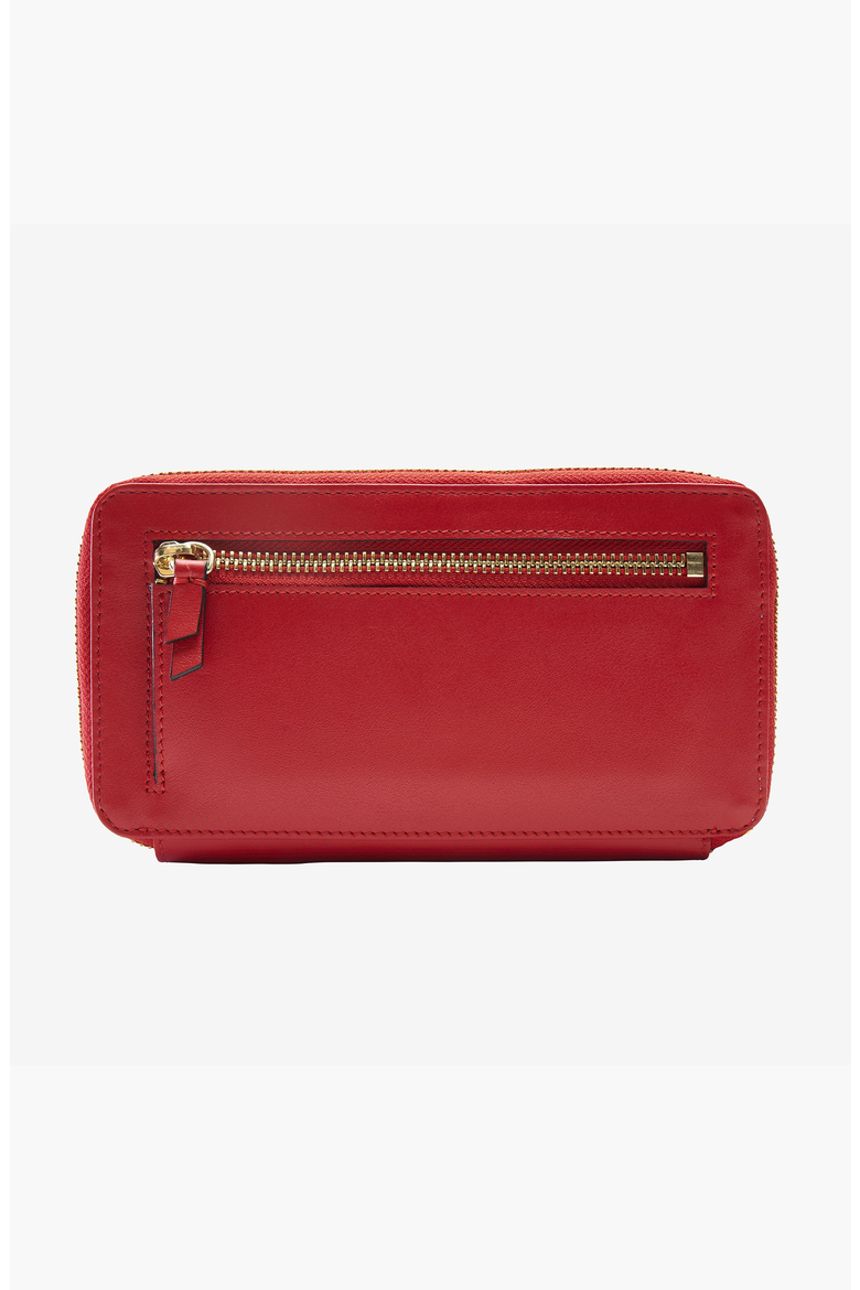 Joy Double Zip Wallet, Alternate, color, Red