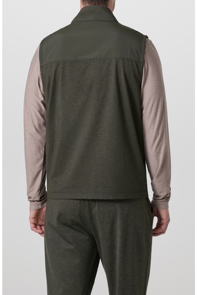 Sunday Element Vest, Alternate, color, KALE HEATHER