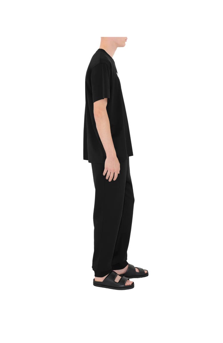 Burberry Cotton Jogging Pants, Alternate, color, Black