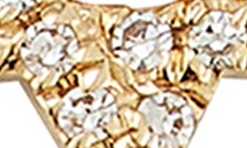 Ef Collection Star Of David Diamond Pavé Charm In 14k Yellow Gold