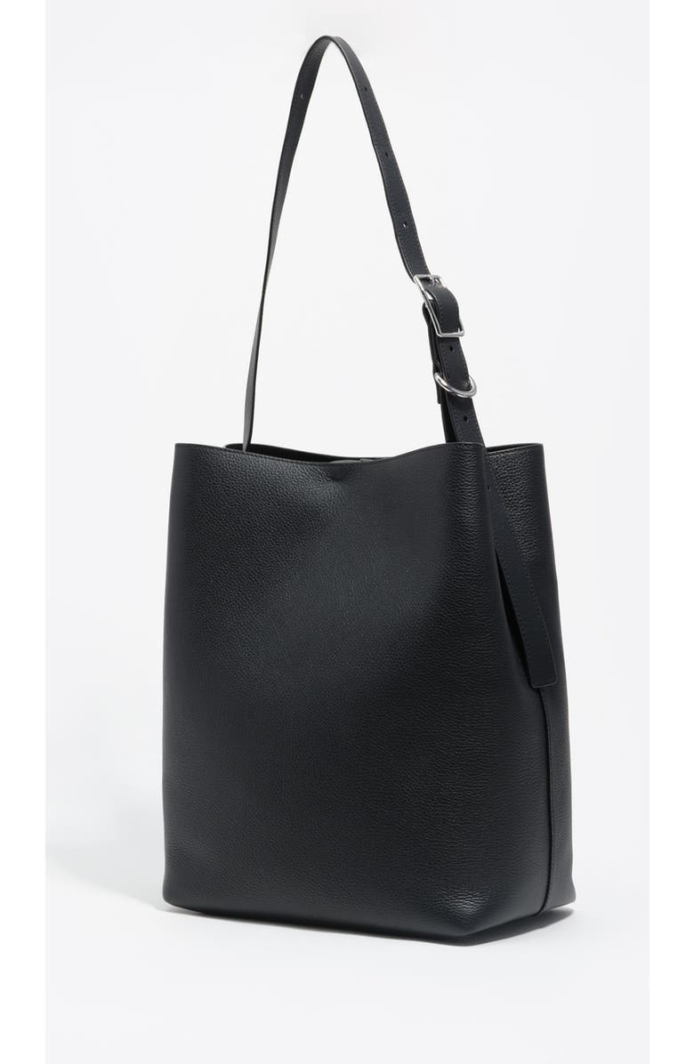 Bimba y Lola High Leather Carlino Bag, Alternate, color, Black