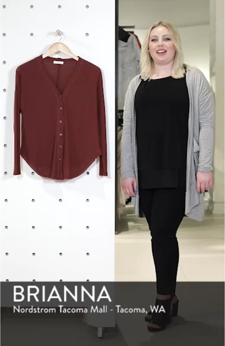 Thermal Button Front Shirt, sales video thumbnail