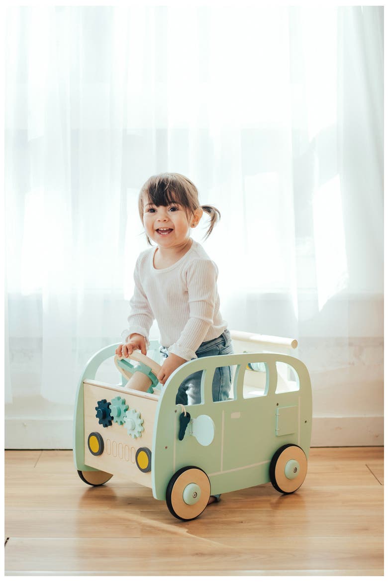 Ride & Stride Push Toy & Scooter, Alternate, color, BLUE