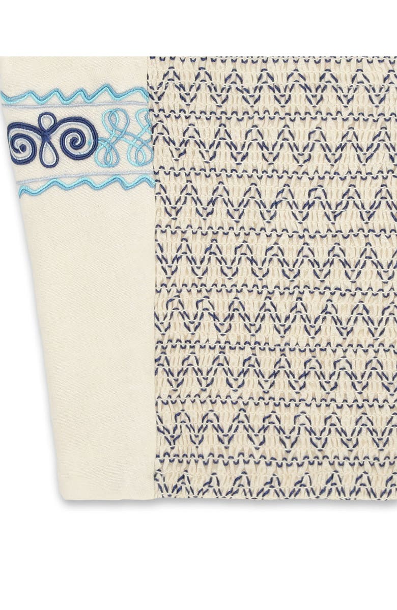 Fortela Aura Embroidered Top, Alternate, color, Off White