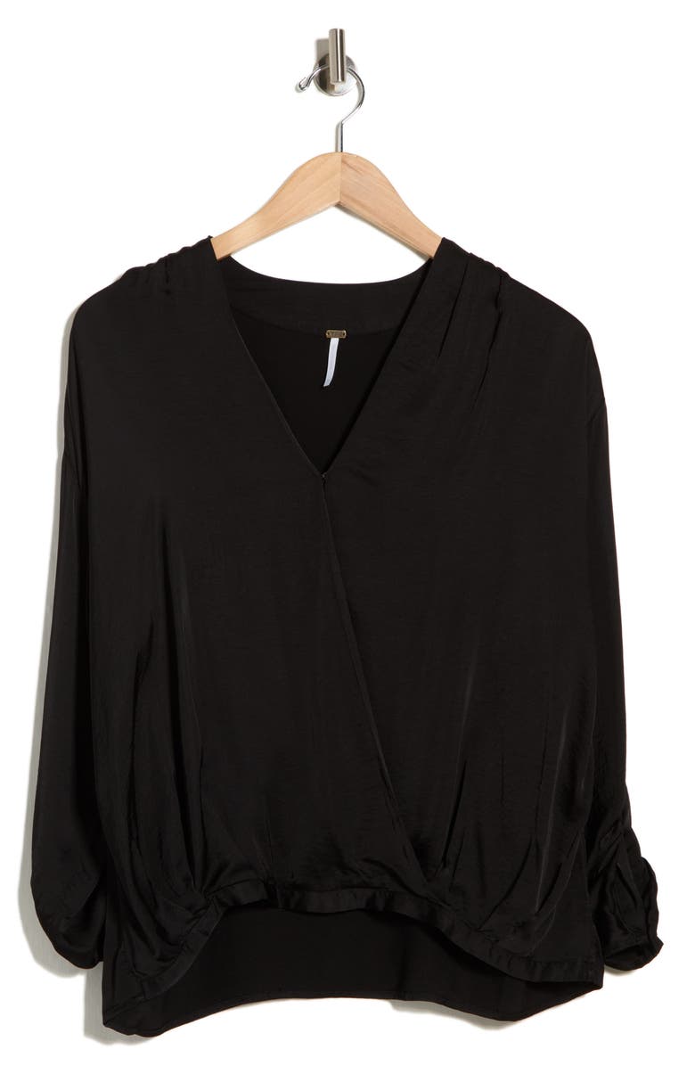 Young, Fabulous & Broke Corinne Top, Alternate, color, Black
